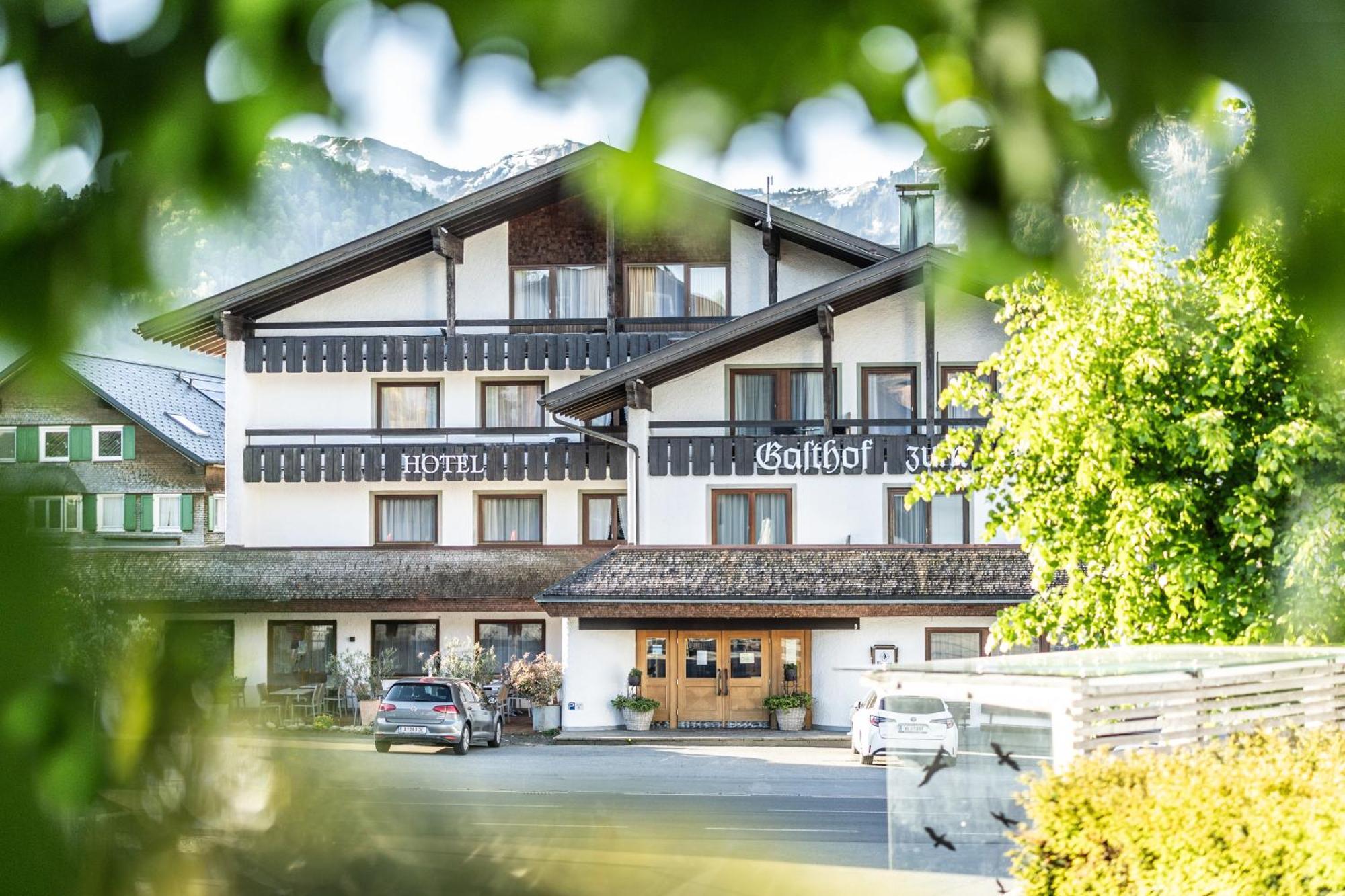 Hotel Loewen Lingenau Exterior foto
